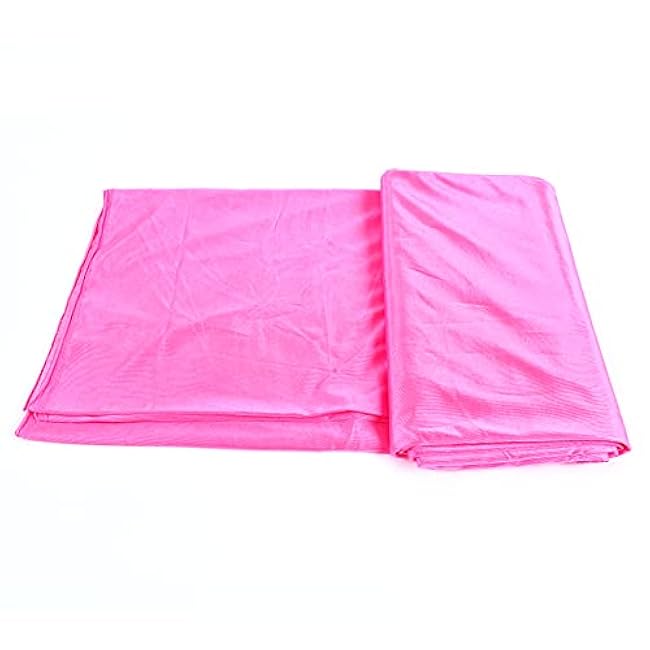 2.8Mx2.8M Nylon Silk Aerial Dance Flying Aerial Yoga Swing Hammock Kit Nylon Yoga Swing Hammock Antigravity Pilates with Four-Hole Fixing Tray Aerial Satin Dance Equipment for Ceiling, Beam