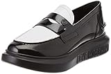 Fibbia Love Moschino, Scarpe da Donna, Pre Collezione Autunno Inverno 2021, Sneaker, Nero, 35 EU