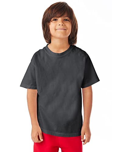 Sweat ComfortWash by Hanes Railroad Grey M confectionné en coton brossé de haute qualité