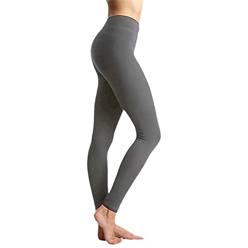 Pantalon d'hiver slim pour femme Alloaone sarouel chaud L