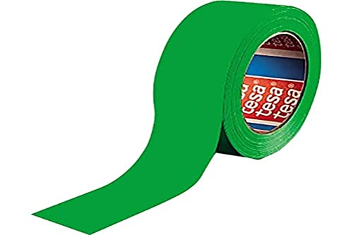 tesa 04671-00052-10 Ruban adhésif toilé tesaband® 4671 vert fluorescent (L x l) 25 m x 19 mm 1 pc(s)