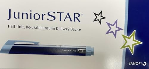 JuniorSTAR Re-usable Insulin Delivery Device Blue