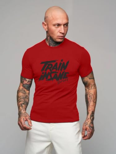 Image of LEOTUDE Mens Polycotton Boxy Regular Fit Printed Half Sleeve Round Neck Combo Dailywear & Gym Tshirts for Man (Colour: Multicolor)