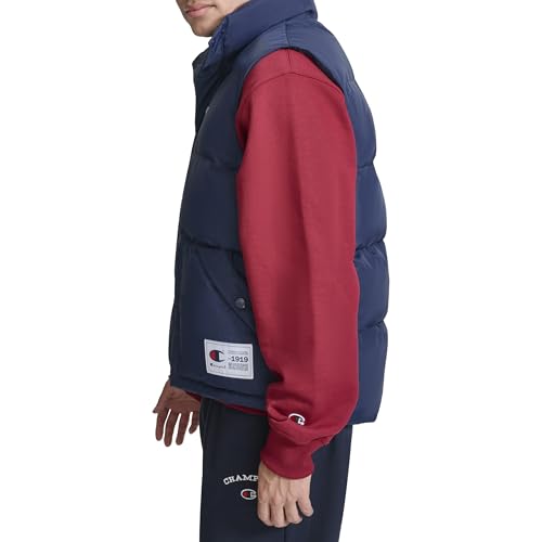 Image of Champion Men's Puffer Vest With Logo
