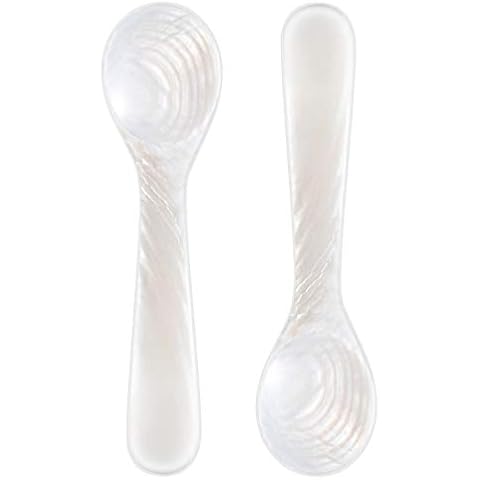 Set of Mother of Pearl Caviar Spoons Cover