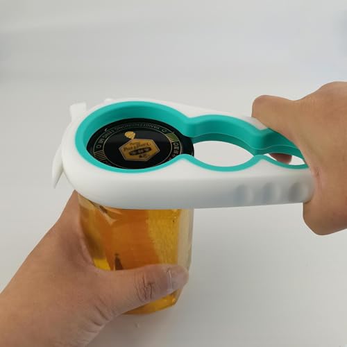 Image of Jar Opener for Weak Hands, 5 in 1 Bottle Opener for Seniors with arthritis