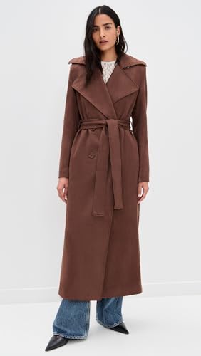 Bardot Women's Kira Vegan Suede Trench Coat2