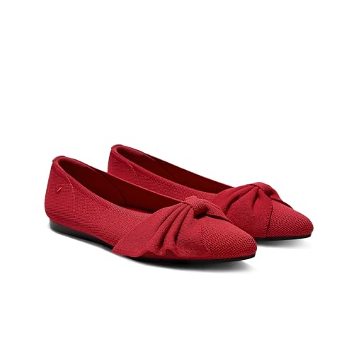 Image of VIVAIA Azura Women's Flats Pointed Toe Bow Ballet Flat Slip on Comfortable Casual Dress Shoes