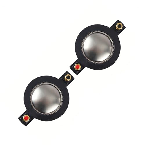 ZBIianxer Jeu de diaphragmes à Film métallique, 2 pièces, avec positionnement précis pour la réparation des Haut-parleurs, pièce d ' amélioration du cinéma Maison