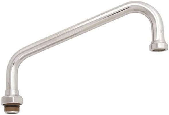 Replacement for T&S BRASS 6" swing spout in Polished Chrome