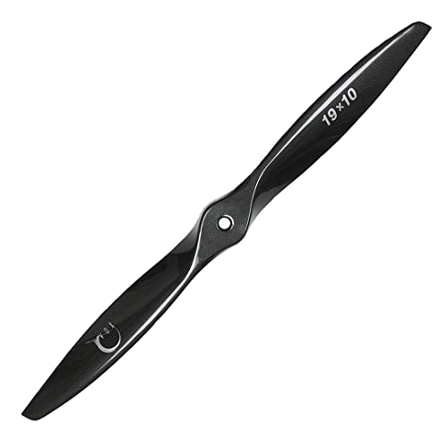 XOAR PJT1 19 Inch 2-Blade Carbon Fiber RC Airplane Propeller Prop for Gas Fixed-Wing RC Planes...