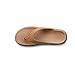 Dr. Comfort Womens Shannon Diabetic Orthotic Thong Slipper: Camel 8 (C/D) US