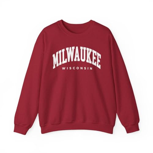 Milwaukee Wisconsin Adult Unisex Crewneck Sweatshirt