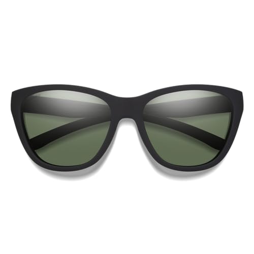 Smith Shoal Performance Sunglasses - Matte Black | ChromaPop Polarized Gray Green2