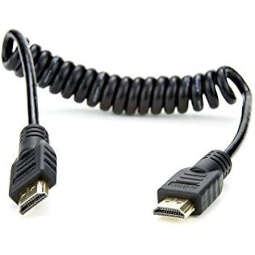 Atomos Full HDMI to Full HDMI Coiled Cable (11.8-17.7")