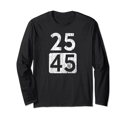 #TFA 25th Amendment #resist impeach 25 45 Trump Long Sleeve T-Shirt