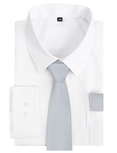 Image of Alizeal Mens 3 Pcs Long Sleeve Shirts Set