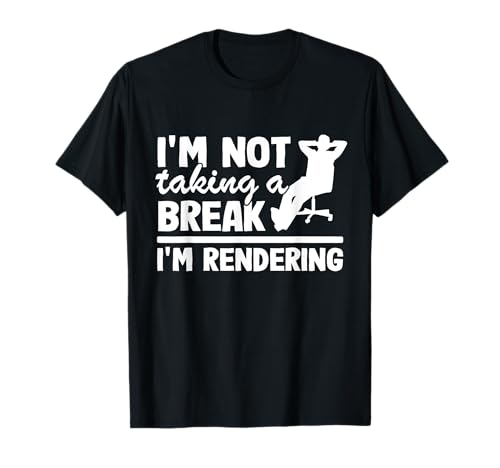 Photo de I'm Rendering Video Editor Movie Director Editing Film T-Shirt