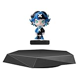 Levitating Display Stand,Magnetic Floating Display with Stand for Toys,Figures,Miniatures,360 Degree Miniature Automatic Rotating Stand,Levitating Decor for Home & Office,Birthday Gift,Christmas Gift,Futuristic Gadgets,Black