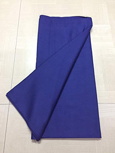 Image of BKRKJ Women's Lizibizi Cotton Unstitched Dress Material Plain Fabric by Meter for Sewing Suit,Salwar,Blouse,Shirt,Kurta,Pyjama,Pathani,Kameez,Chudidar,Patiyala (Royal Blue 23, 1.5 Meter)
