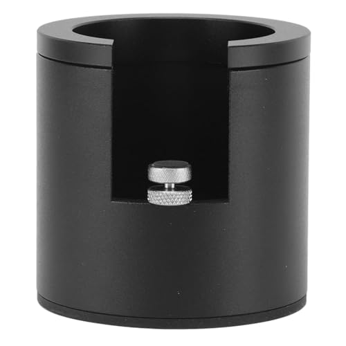 Tamperstation Stojak na Tamper do Kawy, Uchwyt do Tampera Espresso, Czarny, Kompatybilny z Sitkami 51, 53, 58 mm, Akcesoria Barista