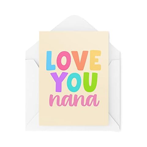 Funny Greeting Card for Nana's Birthday Cover