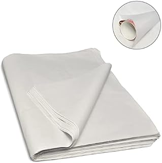 KARAVI 200 x White Newspaper Offcuts Packing Paper for Wrapping Moving Clothes Chipshop Sheets 20 x 30 Inches