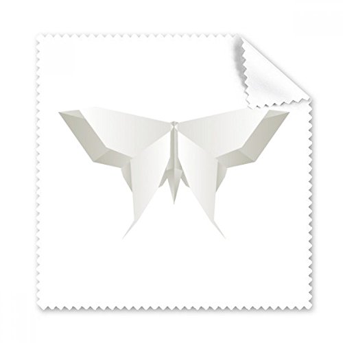 Chiffon lunettes blanc papillon pour nettoyer votre écran de téléphone au bureau