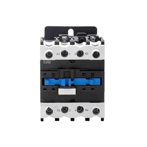 Contacteur de puissance CJX2-4008 2NO 2NC 40A pour montage rail DIN en coffret 220V