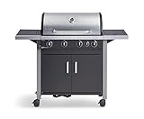 Enders® Gasgrill CHICAGO 4 K, mit Kocher, 4-Brenner und Deckel aus Edelstahl, mit Thermometer, große Grillfläche, Grillküche #81296