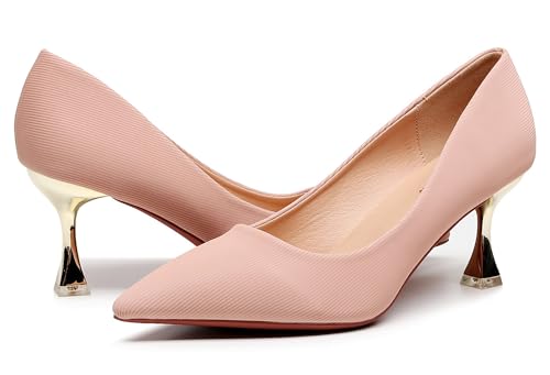 Image of VenusCelia Women's Golden Sun Pump Stiletto Heel Shoe