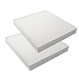 CF10381 Replacement 2 Pack Cabin Air Filter for Hyundai Santa Fe 2007-2009 Sonata Kia Magentis