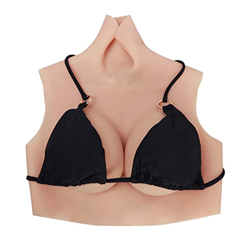 ROANYER 女装 おっぱい Cカップ シリコンバスト 男の娘 性転換 コスプレ 女装子 女装男子 乳ガン術後 偽乳 変装 デカいおっぱい 原神 刻晴 胡桃 コスプレ 男性用