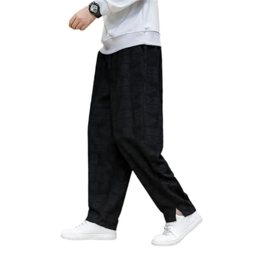 Men Harem Trousers Casual Hip Hop Trend Korean Style Wide Baggy Pants
