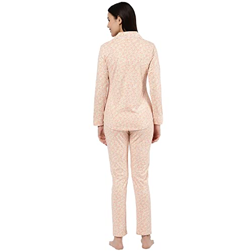 Image of Sweet Dreams Women's Cotton Printed Night Suit Set