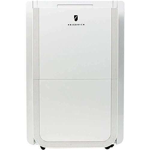Friedrich Air Dehumidifier, 50 Pint Capacity, Built In Drain Pump, Precise Humidity Control #TOP29