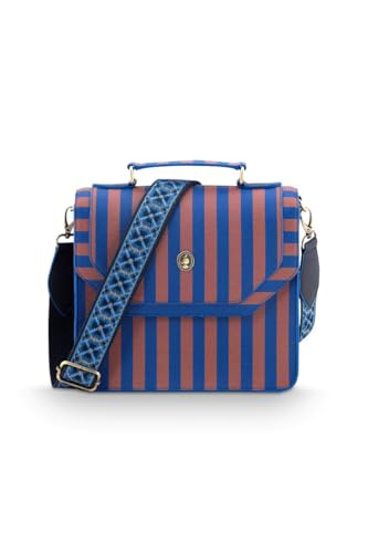 Sac Cross Body PIP STUDIO Frances M Blue à rayures élégantes