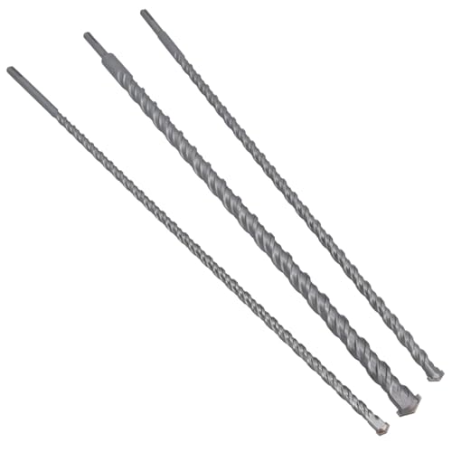Foret maçonnerie SDS Plus long 600mm en acier robuste pour percer la pierre dure