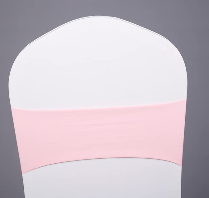 KALGHI 10/50/100pcs Telai per sedie fai-da-te Elastico universale in spandex Fascia per sedia da sposa Cravatte per eventi Decor Banchetto-,100pcs