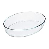 Pyrex Fuente Oval 347, 39 x 27 cm, Transparente (Classic Vidrio)
