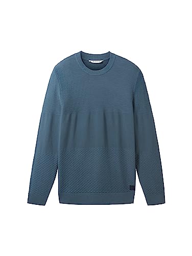 Pull-Over Homme TOM TAILOR 10444720 en maille fine confortable - 5