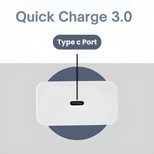 Image of TOPGO Google 30W Type C Rapid Fast Charger Adapter for Pixel 9 Pro /9 /8 Pro /8 /8a, Pixel 7 Pro /7 /7A, Pixel 6 Pro /6 /6A, Tablet /Buds and Other USB-C Mobile Device Support 30w Fast Charging, White