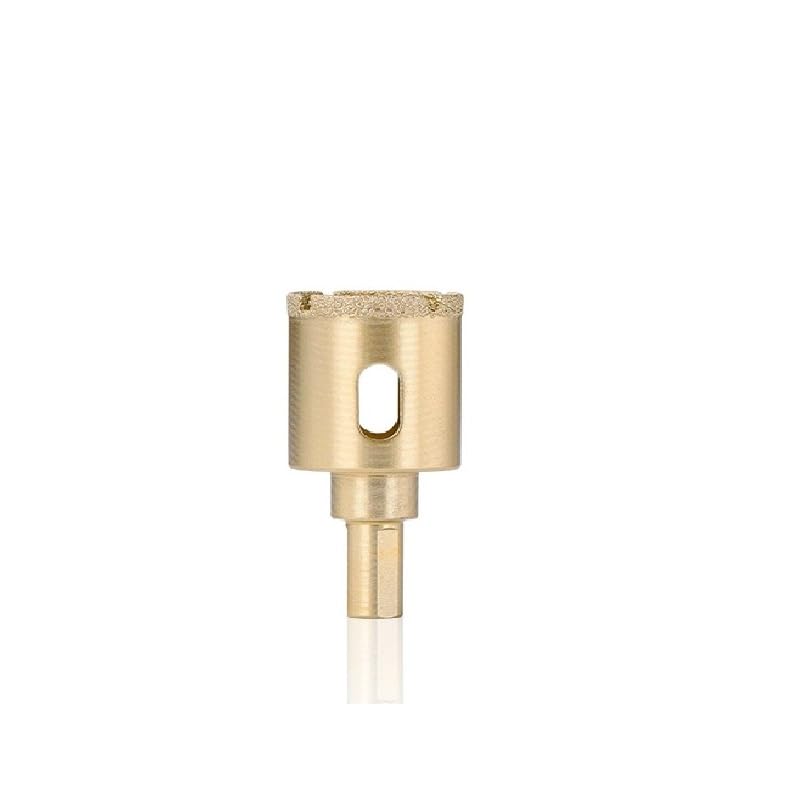 Broca recubierta de diamante para vidrio y mármol 65 mm miniatura 1