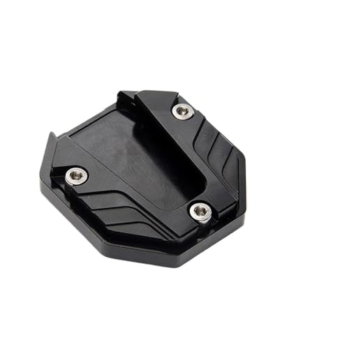 Plaque support béquille latérale élargie pour scooter, base antidérapante haute protection