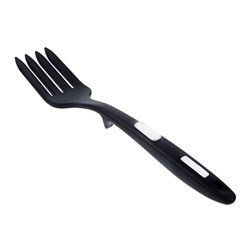 COLLBATH Silicone Flexible Fork Set Compact Kitchen Utensils for Dinner Forks 2 Pack