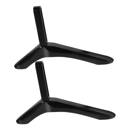 Pied TV Robuste sans Perçage Universel Meuble Salon Chambre