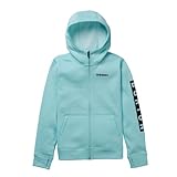 Burton キッズ オーク フルジップパーカー (US、アルファ、XL、レギュラー、ライトティールヘザー)
