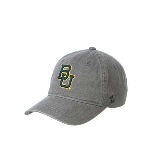 NCAA Baylor Bears Mens Adjustable Scholarship Hat Charcoal, Baylor Bears Charcoal, Adjustable, One size