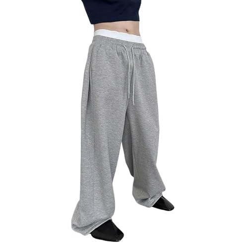 Pantalon de survêtement ample haut de gamme avec finitions soignées