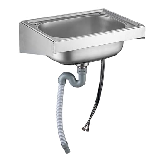 Évier utilitaire pour buanderie et jardin en acier inoxydable durable - 2